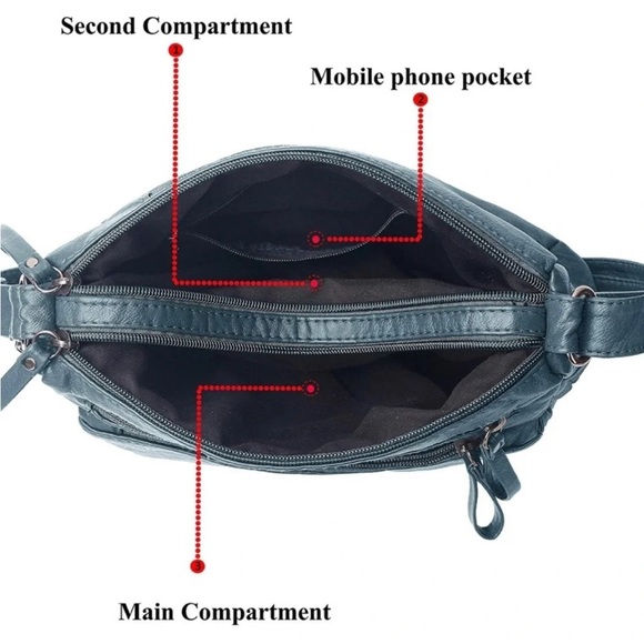 NWOT Volganik Rock crossbody purse - Picture 5 of 11